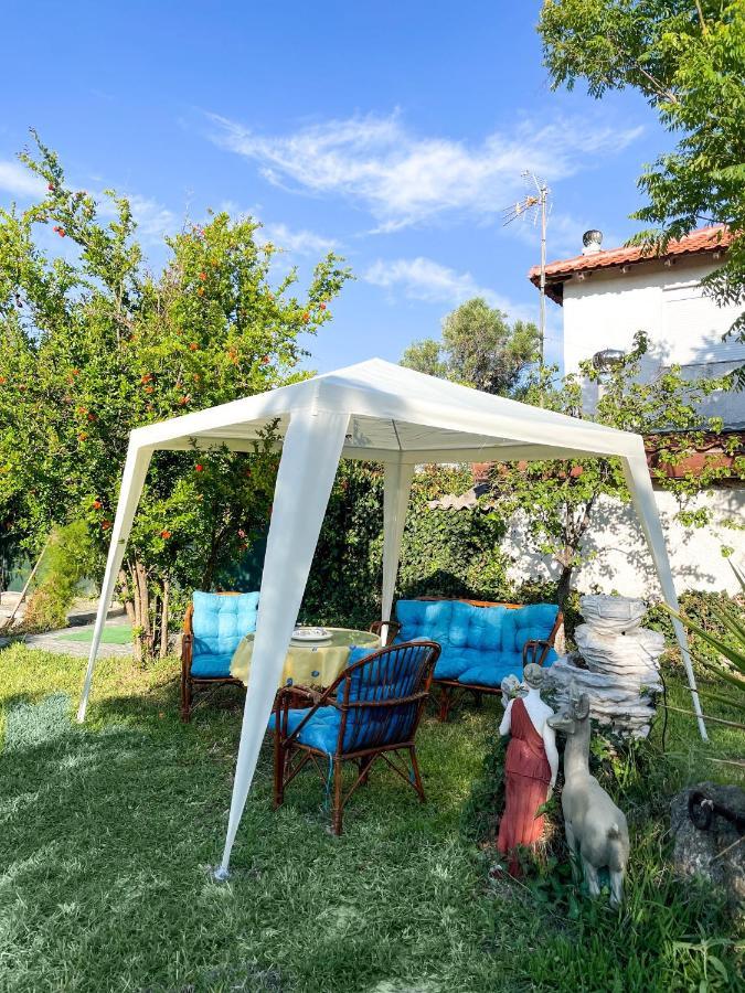 Casa Lia-Beach Front Villa Nea Kallikrateia Exteriér fotografie